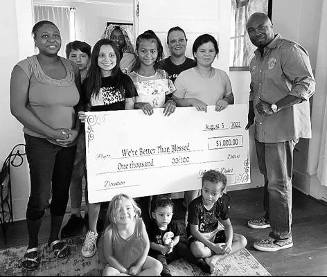 Women’s shelter receives donation